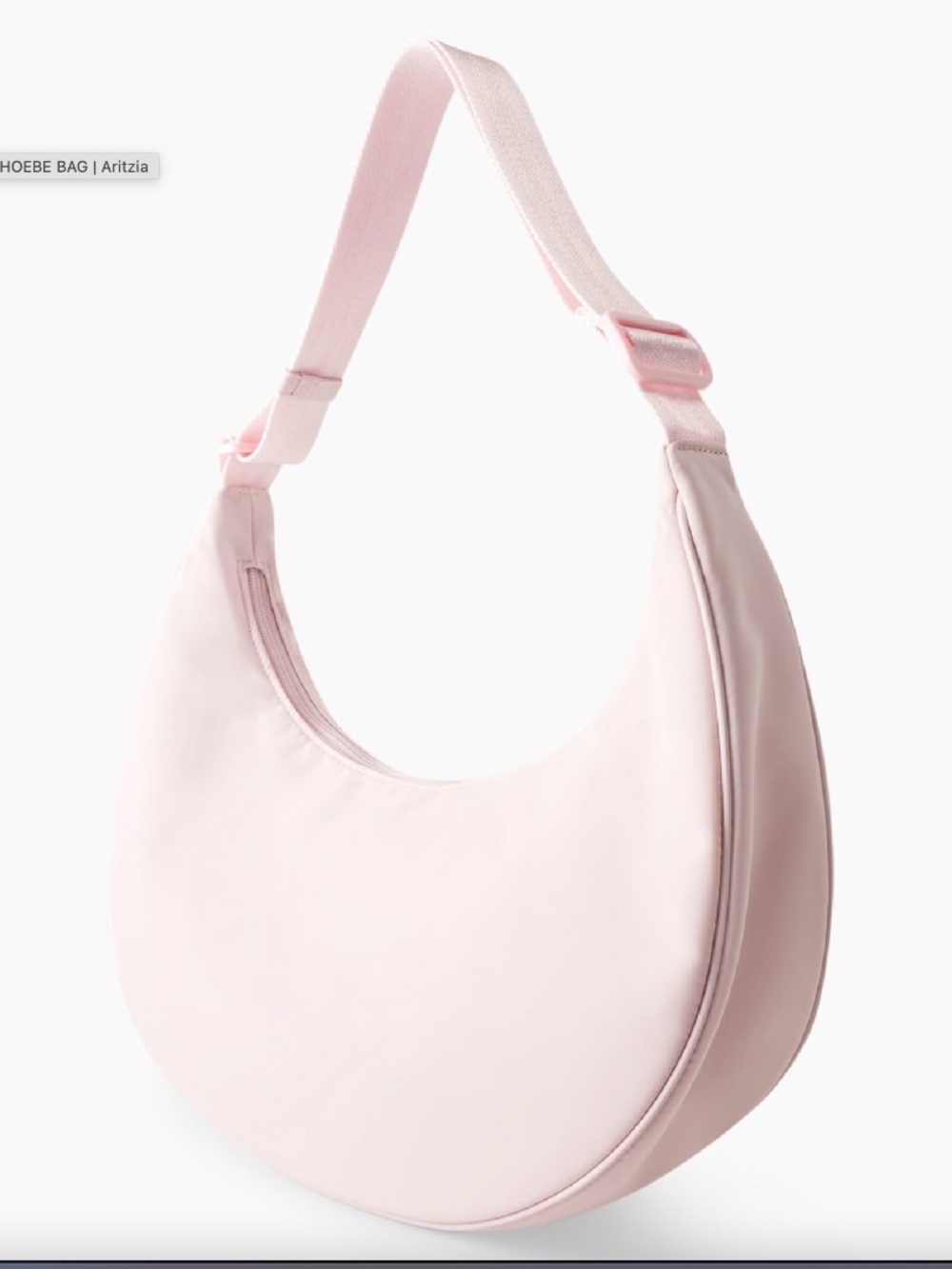Aritzia Sunday Best Chalk Pink Phoebe Crossbody bag - Picture 2 of 8